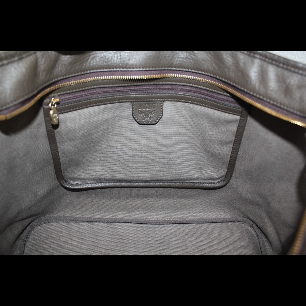 100% Authentic MCM black shopper tote - Picture 14 of 14